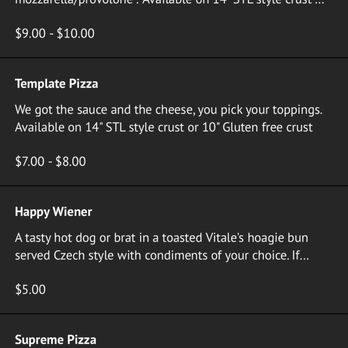 HandleBar - Menu - Pizza Near Me - St Louis, Missouri HandleBar - Menu - Pizza Near Me - St Louis, Missouri
