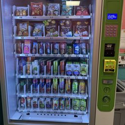 So many great snacks and drinks in this vending machine! So many great snacks and drinks in this vending machine!