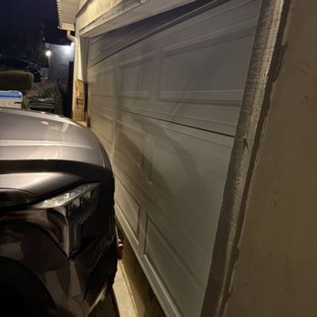Knowledge Garage Doors - Garage door prior to getting fixed had to park my car close so no one breaks in. - Garage Door Services Near Me Knowledge Garage Doors - Garage door prior to getting fixed had to park my car close so no one breaks in. - Garage Door Services Near Me