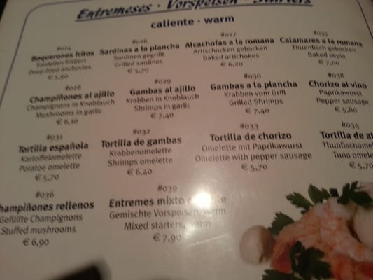 Menu photo 2 Los Faroles Munich, BY