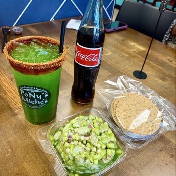 Ponys Miches - Aquachile Shrimp Ceviche - Tacos Near Me - Goodyear, Arizona