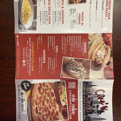 Ciro's NY Pizza - Menu