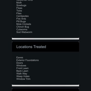 Terminix - Locations treated - Pest Control Near Me - Durant, Oklahoma Terminix - Locations treated - Pest Control Near Me - Durant, Oklahoma