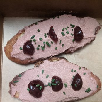 Southie - Duck Liver Pate ($6 each) - 4 stars. Excellent pate, just the bread wasn't the best. Sat dinner 2023-02-25 - Sandwiches Near Me - Oakland, California Southie - Duck Liver Pate ($6 each) - 4 stars. Excellent pate, just the bread wasn't the best. Sat dinner 2023-02-25 - Sandwiches Near Me - Oakland, California