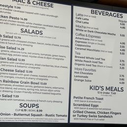 Menu Menu