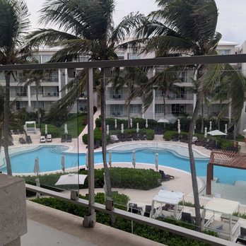 Dreams Jade Resort & Spa - View of pool from balcony - Hotels Near Me - Puerto Morelos, ROO