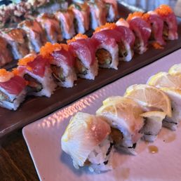 Firecracker Role, Lemon Drop Roll, Poke Bomb Roll Firecracker Role, Lemon Drop Roll, Poke Bomb Roll