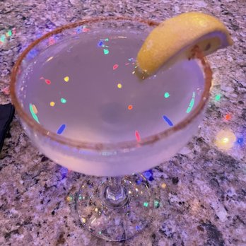 Belle Tavern - Luna Azul Sidecar with a cayenne sugar rim - Wine Bars Near Me - Memphis, Tennessee