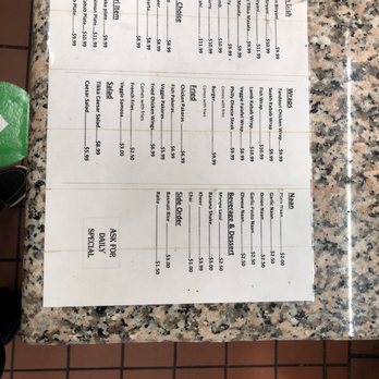 Al-Maida Pakistani Restaurant - the menu - Pakistani Near Me - Oakland, California