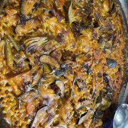 El Barril de las Cortes - Paella de Pollo