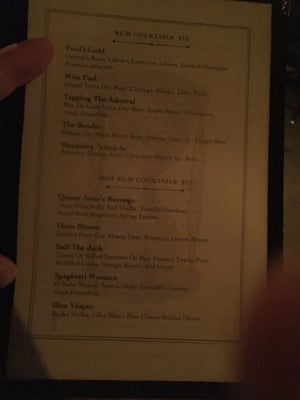 Menu photo 8 The Folly New York, NY