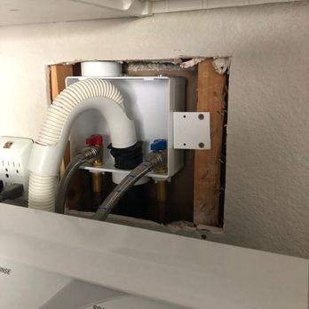 Mr Gomez Construction - Washing machine manifold replacement - needed drywall, texture and paint.... - General Contractors Near Me