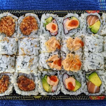 Sushi Q7 - Spicy tuna, spicy california, salmon avocado - Sushi Bars Near Me - Jessup, Maryland Sushi Q7 - Spicy tuna, spicy california, salmon avocado - Sushi Bars Near Me - Jessup, Maryland