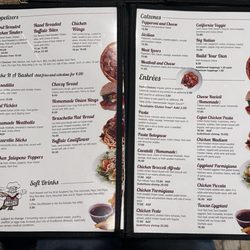 Joey's Italian Grill - Menu