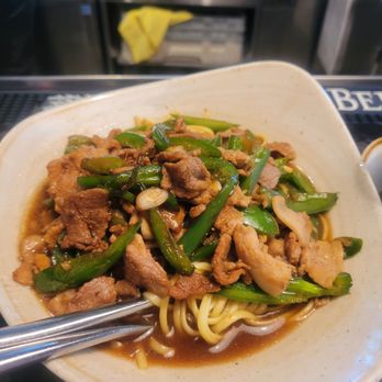 Sumiao Hunan Kitchen - Grandma's Pork over Noodles - Chinese Near Me - Cambridge, Massachusetts