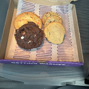 Insomnia Cookies - Cookies and crème cookie Confetti S'mores - Desserts Near Me - Norfolk, Virginia Insomnia Cookies - Cookies and crème cookie Confetti S'mores - Desserts Near Me - Norfolk, Virginia