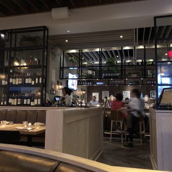 Alta Via - Looking into the bar from main dining area by entry - Italian Near Me - Blawnox, Pennsylvania