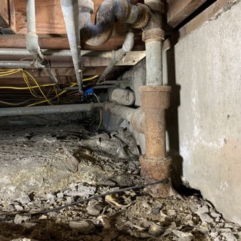 Perfect Rooter And Plumbing - Old nasty 1.5 inch collapsed drain. 73 years old. - Plumbing Near Me Perfect Rooter And Plumbing - Old nasty 1.5 inch collapsed drain. 73 years old. - Plumbing Near Me