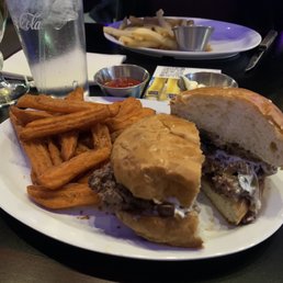 The Collector! With sweet potato fries! The Collector! With sweet potato fries!