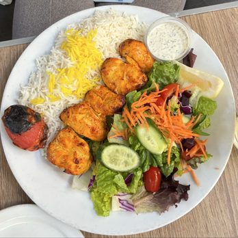 Naab Café - Chicken Kabob - Mediterranean Near Me - Los Angeles, California