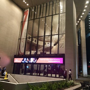 Jones Hall - Entrance to the venue - Performing Arts Near Me - Houston, Texas