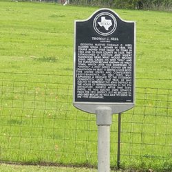 Thomas C Neel Historical Marker - Thomas C. Neel Historical Marker, Ennis