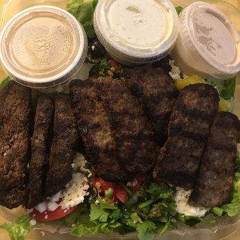 East Side Pockets - Takeout: gyro and kafta combo salad. - Middle Eastern Near Me - Providence, Rhode Island East Side Pockets - Takeout: gyro and kafta combo salad. - Middle Eastern Near Me - Providence, Rhode Island