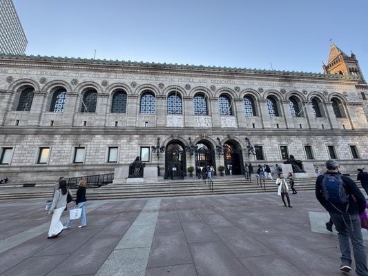 Boston Public Library - Central Library by null
