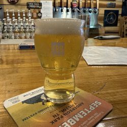 Flanagan Brothers Bierworks - Their Trash Panda Lager is so good.