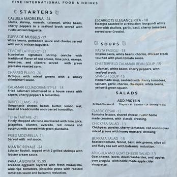 Rossa Negra - Menu front 30Sep2025 - Latin American Near Me - East Lyme, Connecticut Rossa Negra - Menu front 30Sep2025 - Latin American Near Me - East Lyme, Connecticut