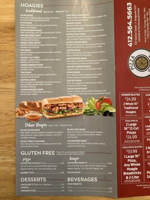 Menu photo 2 Pizza Spezia Bridgeville, PA Menu photo 2 Pizza Spezia Bridgeville, PA