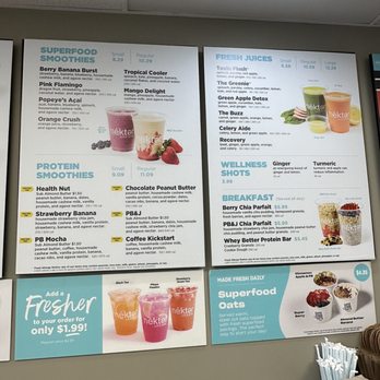 Nekter Juice Bar - Menu 6/2023 - Juice Bars & Smoothies Near Me - San Antonio, Texas