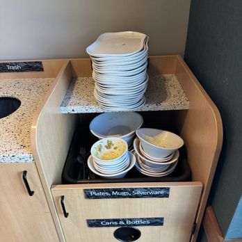 Panera Bread - The alpha leaning tower of dishes. - Salad Near Me - Marietta, Ohio