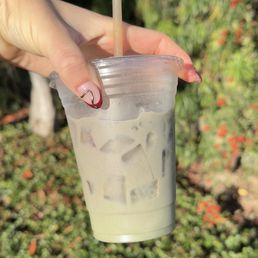 Blueberry oat honey matcha