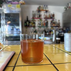 No School Tomorrow - Foie gras old fashioned