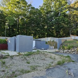 Gibson Hill RV Park - Demolished building foundations