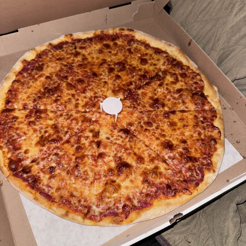 Louie's Pizza - Large cheese pie - Italian Near Me - Elmhurst, New York Louie's Pizza - Large cheese pie - Italian Near Me - Elmhurst, New York