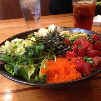 Pacific Catch - Hawaiian Poke Bowl with Tobiko - Seafood Near Me - Corte Madera, California Pacific Catch - Hawaiian Poke Bowl with Tobiko - Seafood Near Me - Corte Madera, California