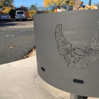 JB Custom Welding - eagle firepit - Metal Fabricators Near Me