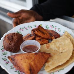 Nathalie African Food - Vegan Platter