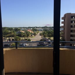 2nd bedroom balcony overlooking pool & parking lot. Unit 1501 2nd bedroom balcony overlooking pool & parking lot. Unit 1501