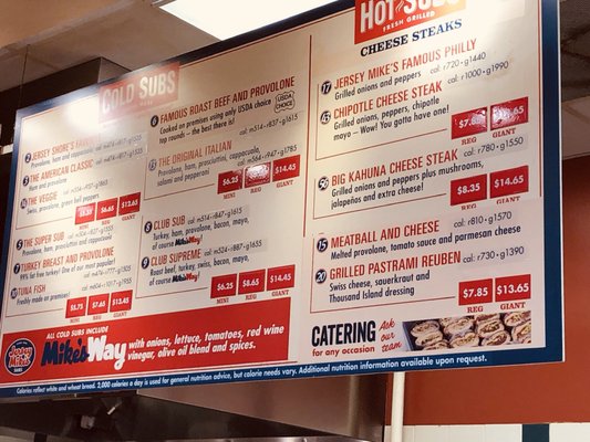 Menu photo 2 Jersey Mike's Subs Concord, NC