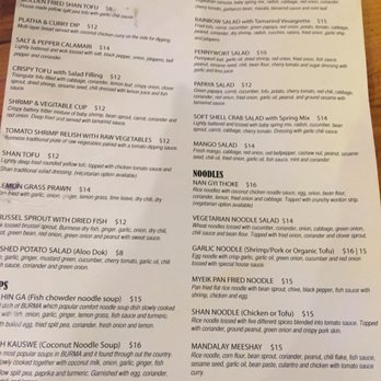 Rangoon Burmese Kitchen - Burmese Near Me - Honolulu, Hawaii
