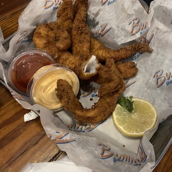 Bummz Beach Cafe - Grouper Fingers - Cafes Near Me - Myrtle Beach, South Carolina