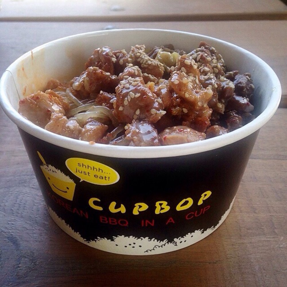 Cupbop - Beef Bop (I get a "1" cause I'm a wimp for spicy) - Food Trucks Near Me - Provo, Utah