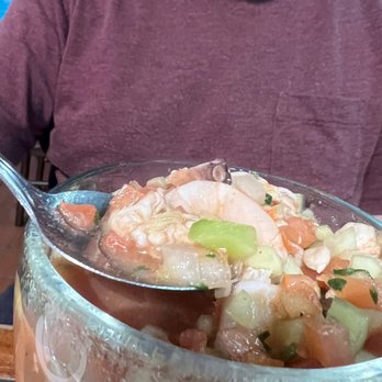 Mariscos Chihuahua - Marinated Shrimp In Lemon Juice Salad / Ensalada De Camarones Marinados En Jugo De Limon Salad - Tacos Near Me - Tucson, Arizona Mariscos Chihuahua - Marinated Shrimp In Lemon Juice Salad / Ensalada De Camarones Marinados En Jugo De Limon Salad - Tacos Near Me - Tucson, Arizona