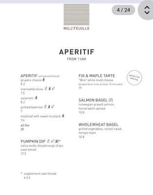 Menu photo 1 Mill-Feuille Luzern, LU Menu photo 1 Mill-Feuille Luzern, LU