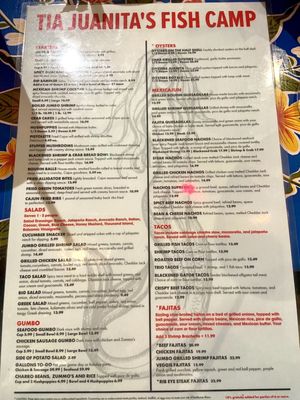Menu photo 8 Tia Juanita’s Fish Camp Lufkin, TX Menu photo 8 Tia Juanita’s Fish Camp Lufkin, TX