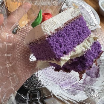 Ludi's Restaurant & Lounge - Ube cake - American Near Me - Seattle, Washington Ludi's Restaurant & Lounge - Ube cake - American Near Me - Seattle, Washington