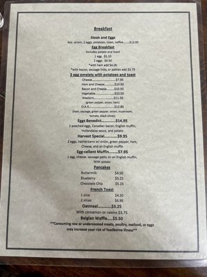 Menu photo 3 Thompson's Cafe Cavalier, ND Menu photo 3 Thompson's Cafe Cavalier, ND